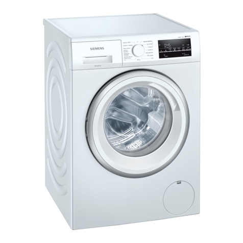 Siemens WM12UT62ES User manual