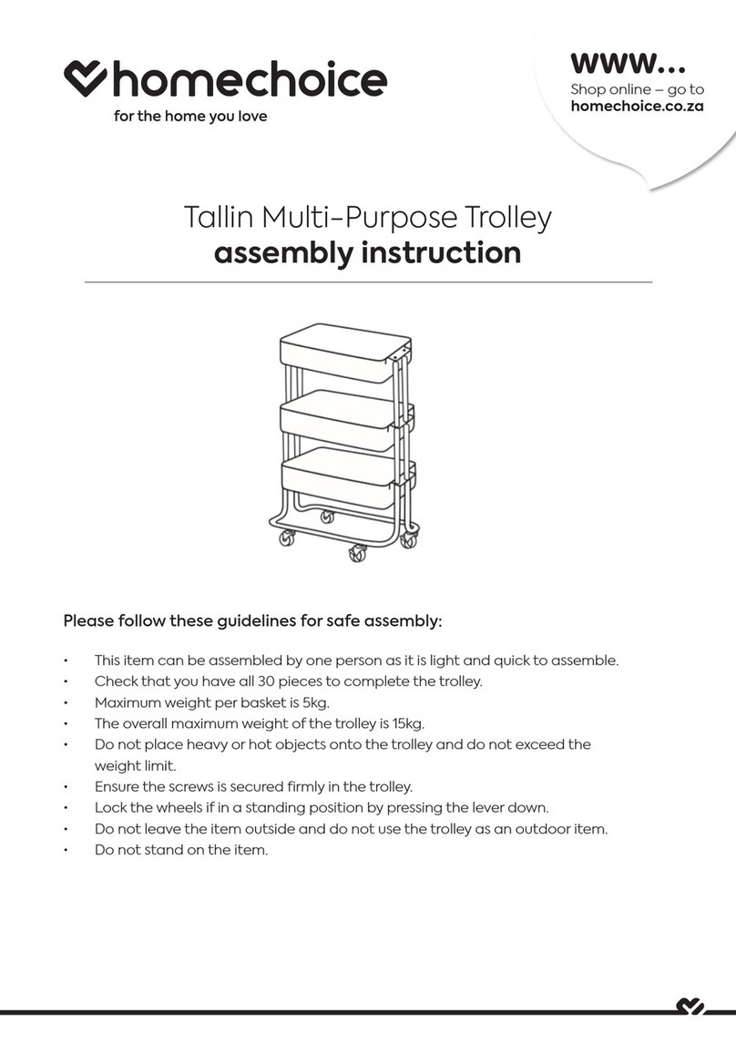 homechoice Tallin Assembly instruction