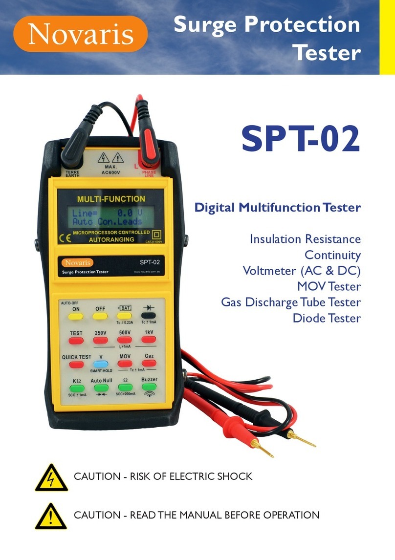 novaris SPT-02 quick start guide