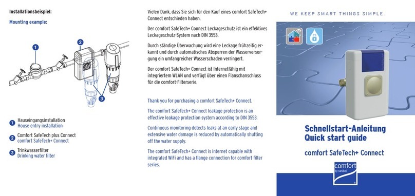 Sanibel comfort SafeTech+ Connect quick start guide