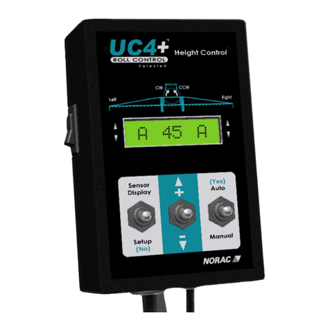 Norac UC4+ Case 44 Series User manual Norac UC4+ Case 44 Series User manual