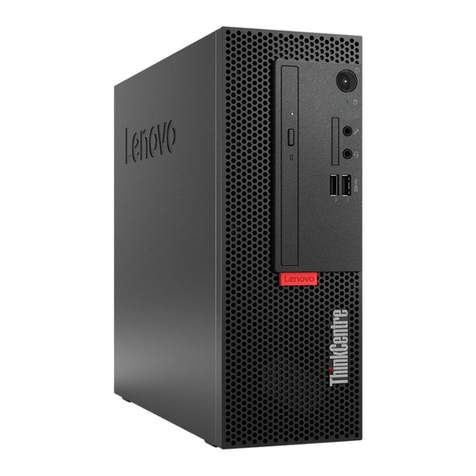 Lenovo ThinkCentre M720e User manual Lenovo ThinkCentre M720e User manual