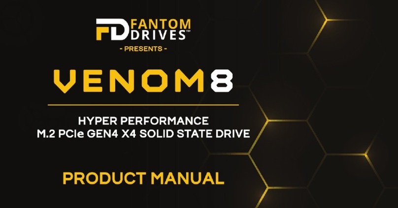 Fantom Drives Venom8 product manual