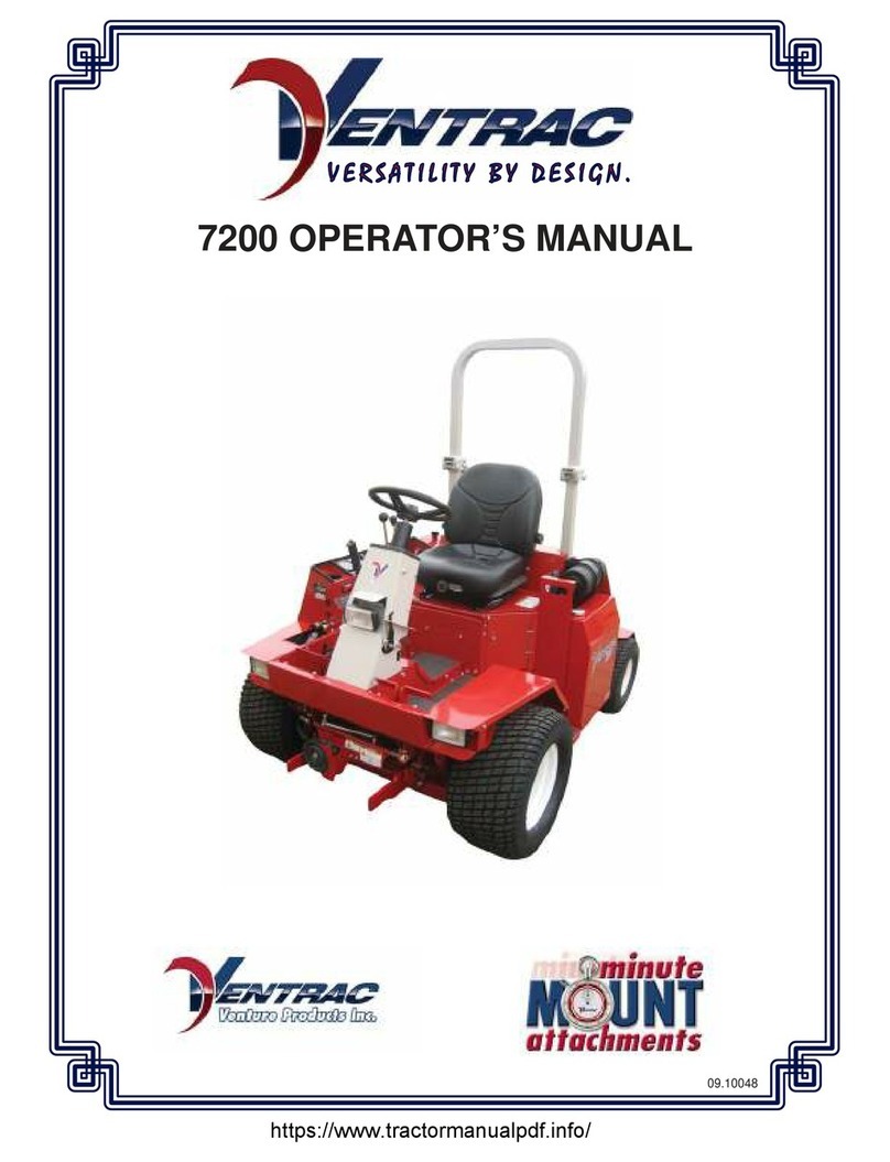 Ventrac 7200 Operator's manual
