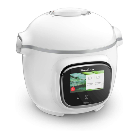 Moulinex cookeo touch mini User manual