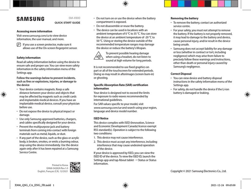 Samsung SM-X900 User manual