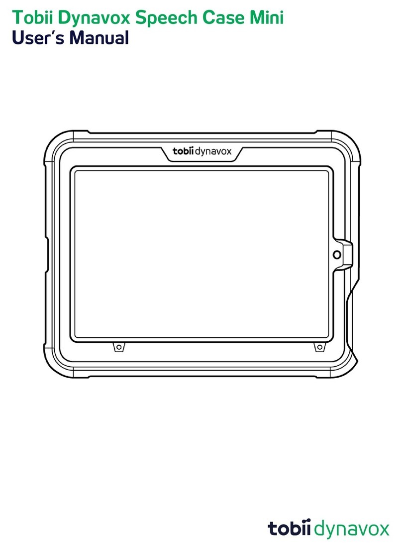 Tobii Dynavox Speech Case Mini user manual