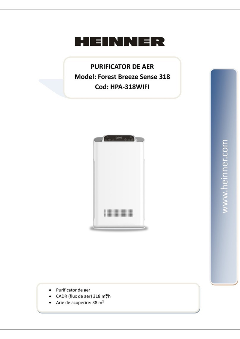 Heinner Forest Breeze Sense 318L HPA-318WIFI manual
