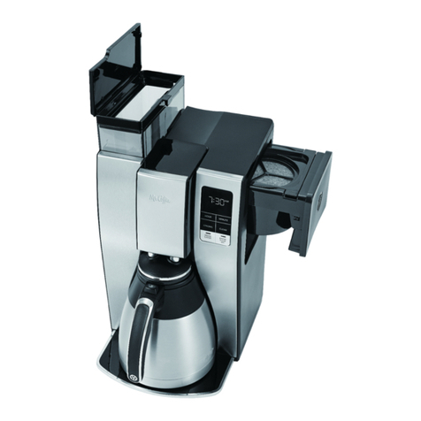 Sunbeam Mr. Coffee BVMC-DT100_20ESM1 (US) user manual