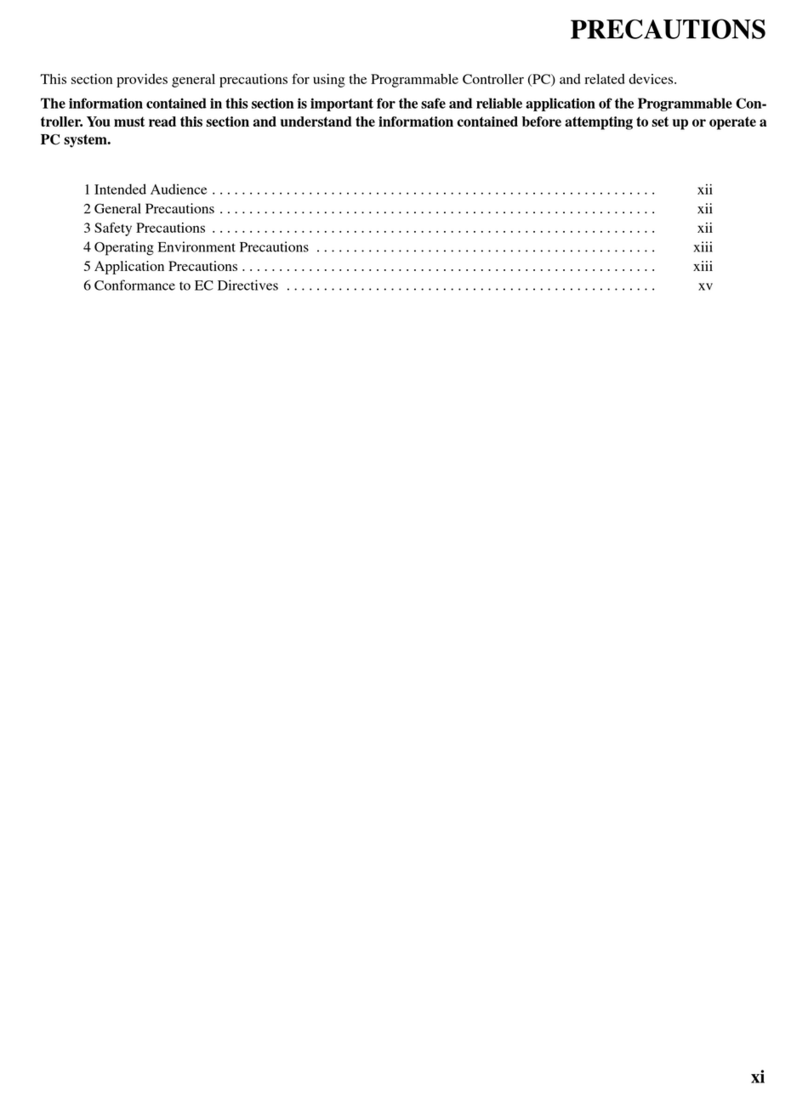 Omron CVM1D User manual