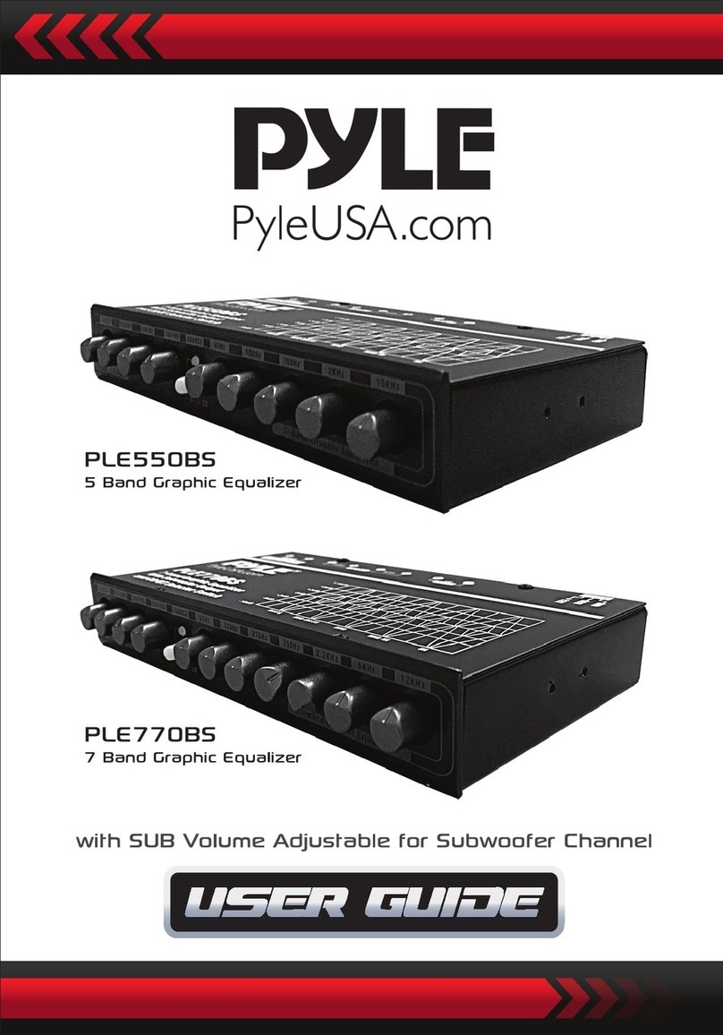 Pyle PLE550BS user guide