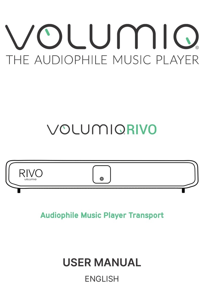 Volumio RIVO user manual