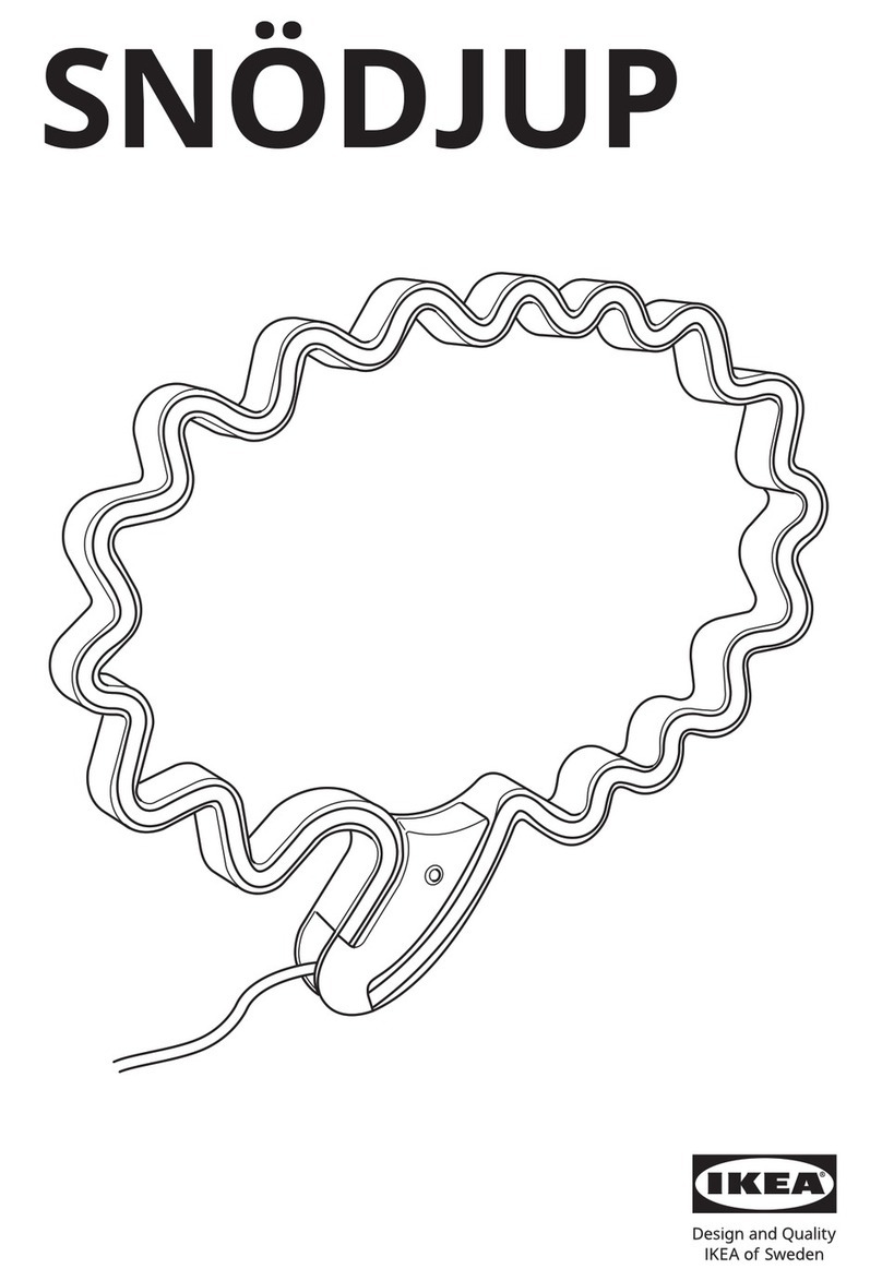 IKEA SNODJUP User manual