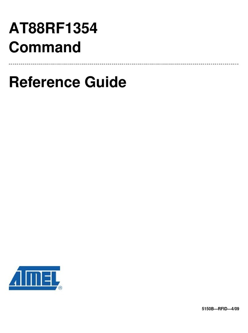 Atmel AT88RF1354 Command reference guide