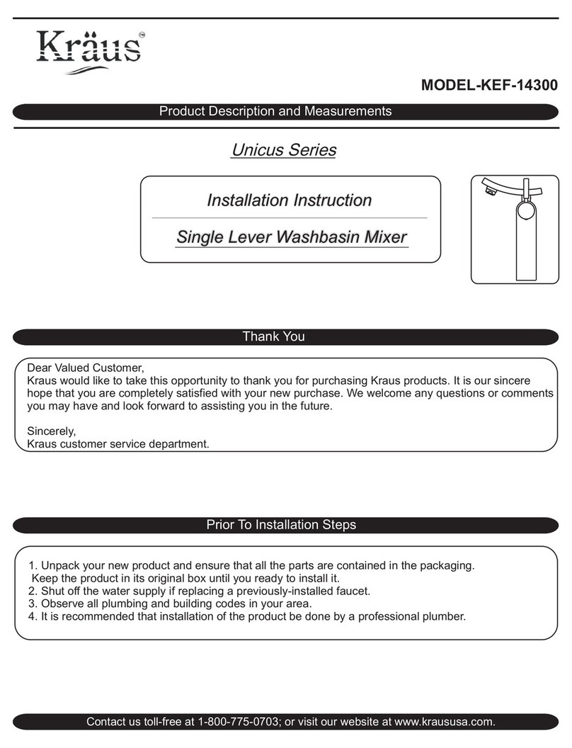 Kraus Unicus Series User manual Kraus Unicus Series User manual