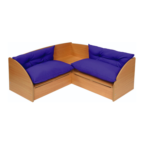 Twoey inside Reading Corner Seat 1 4050 Assembly instructions