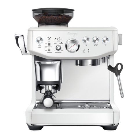 Sage Barista Express Impress BES876 User manual