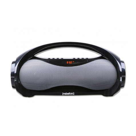 REBELTEC SoundBox 320 User manual