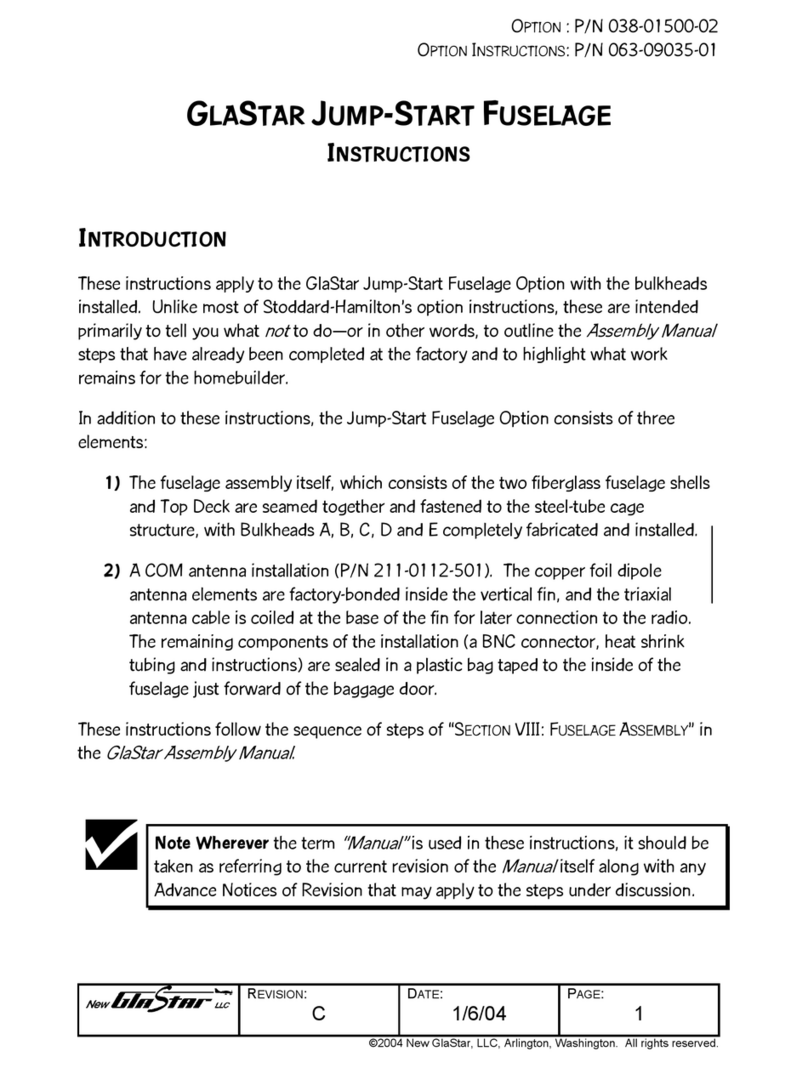 Glastar JUMP-START FUSELAGE instructions