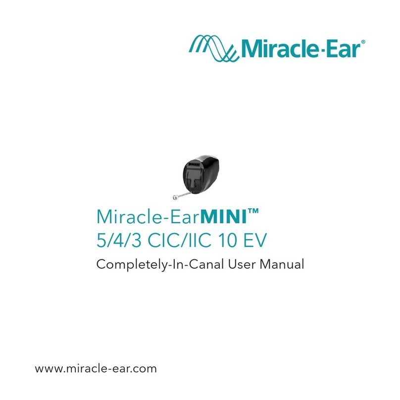Miracle-Ear EarMINI 5 CIC 10 EV user manual