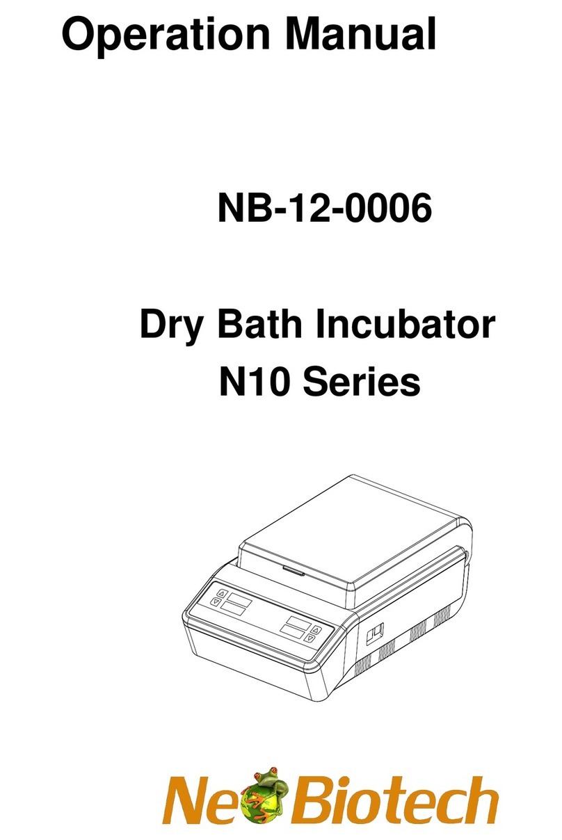 NeoBiotech N10 Series Operation manual