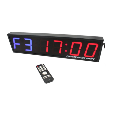 Perform Better PB Intervall Timer manual