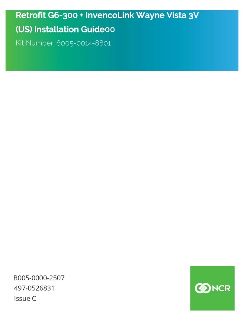 NCR Invenco 6005-0014-8801 installation guide
