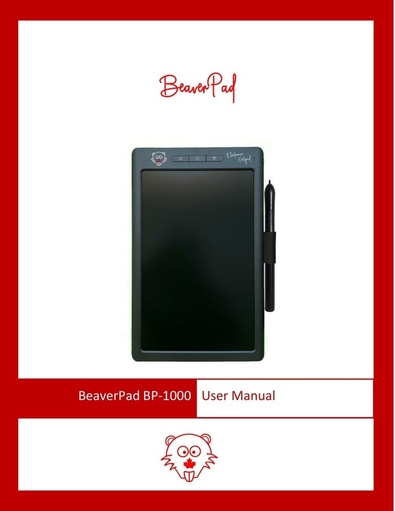 BeaverPad BP-1000 user manual