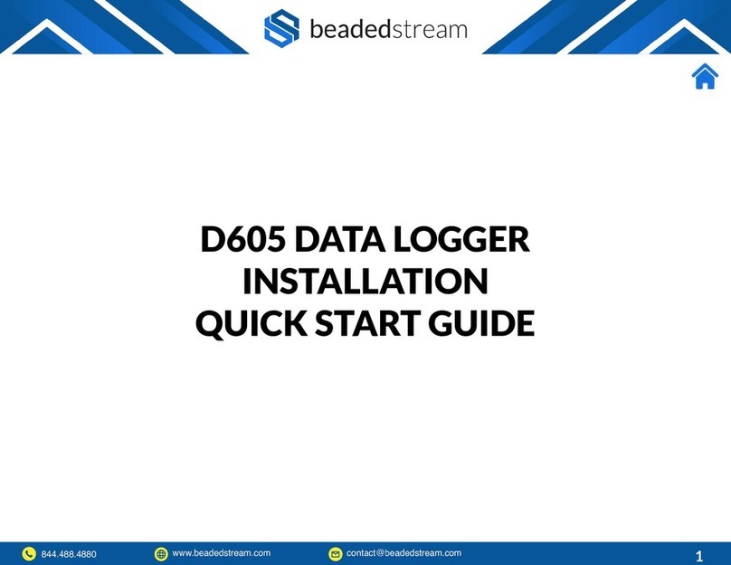 beadedstream D605 Installation & quick start guide