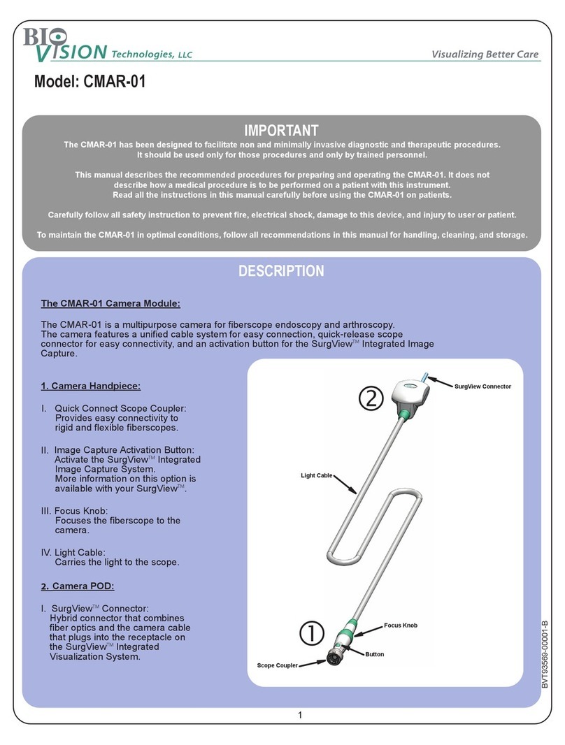 BioVision Technologies CMAR-01 quick start guide