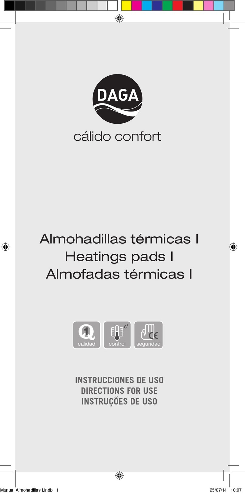 Daga L Directions for use
