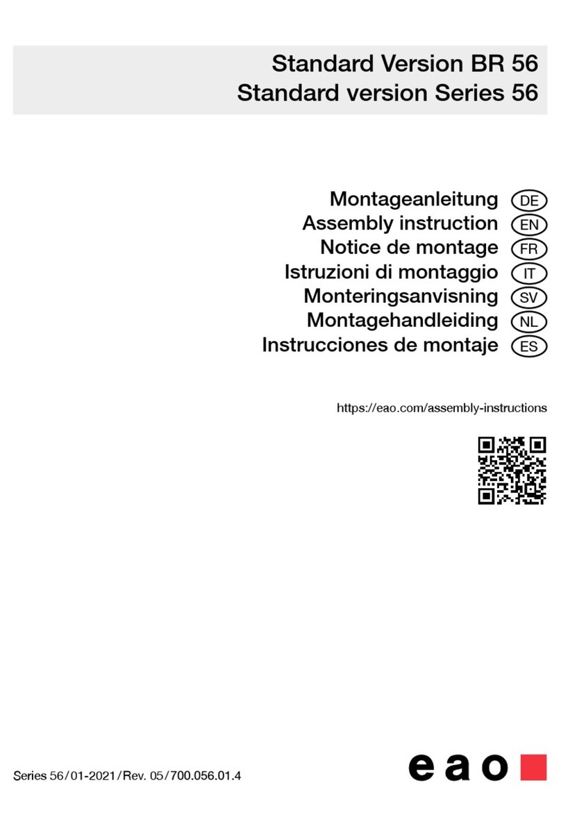 eao 56 Series Assembly instruction