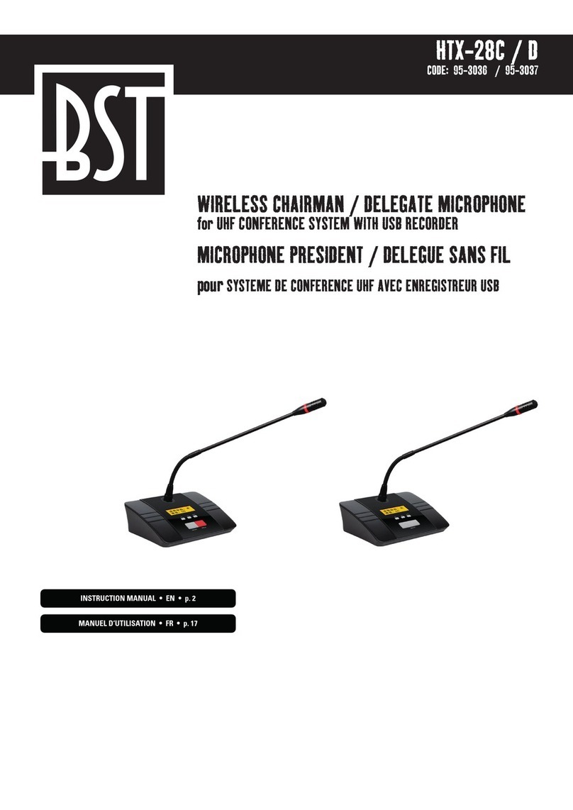 BST HTX-28C User manual