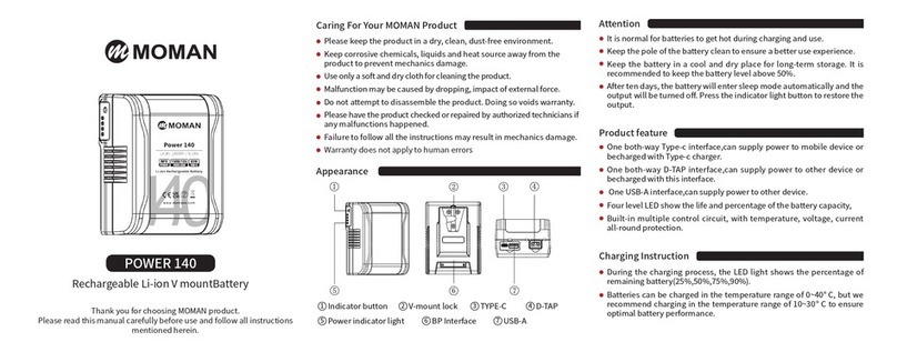 Moman POWER 140 manual