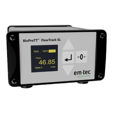 Emtec BioProTT FlowTrack SL User manual