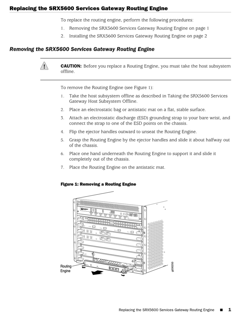 Juniper SRX5600 User manual