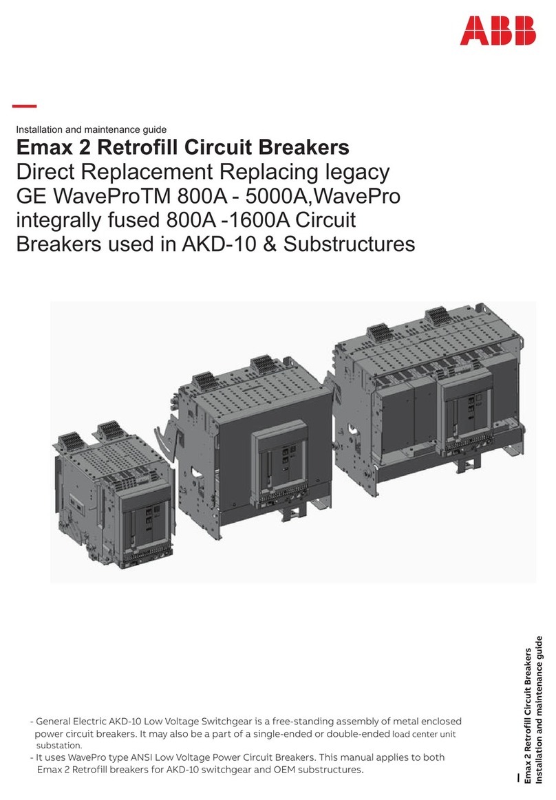 ABB Emax 2 Retrofill Product manual