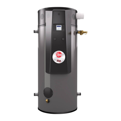 Rheem GHE119-500 User manual