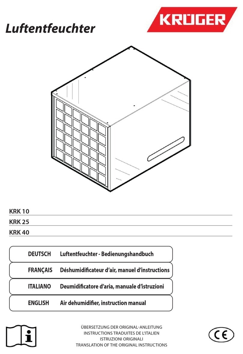 Kruger KRK 10 instruction manual
