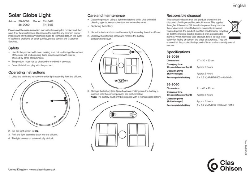 Clas Ohlson TN-8414 manual