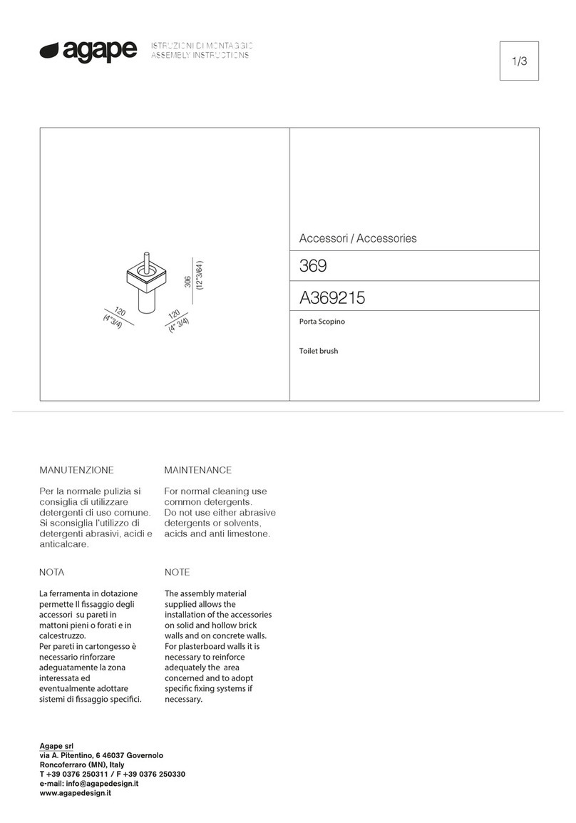 agape 369 A369215 Assembly instructions