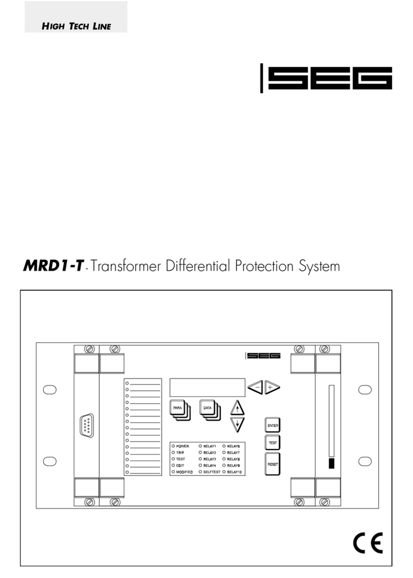 Seg MRD1-T manual