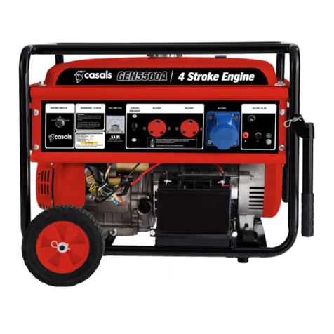 Casals GEN5500A User manual