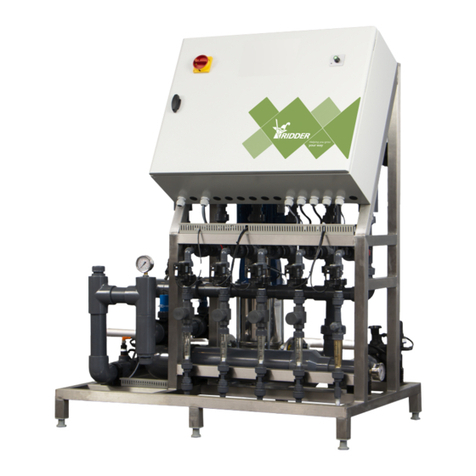 Ridder HortiJetPro Installation and user manual