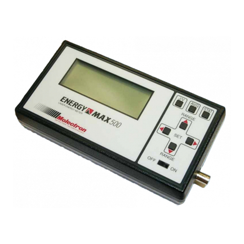 Molectron ENERGY MAX EM400 user manual Molectron ENERGY MAX EM400 user manual
