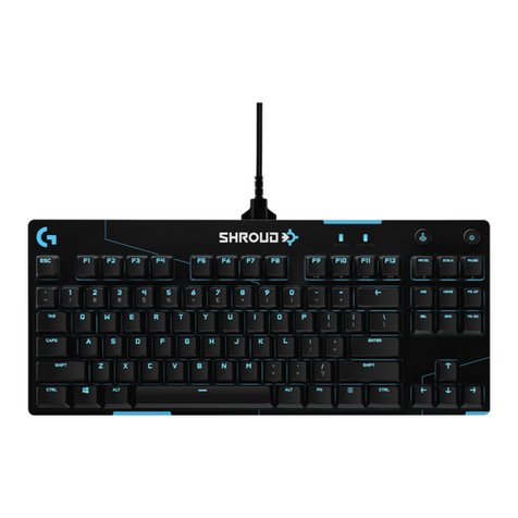 Logitech PRO X User manual