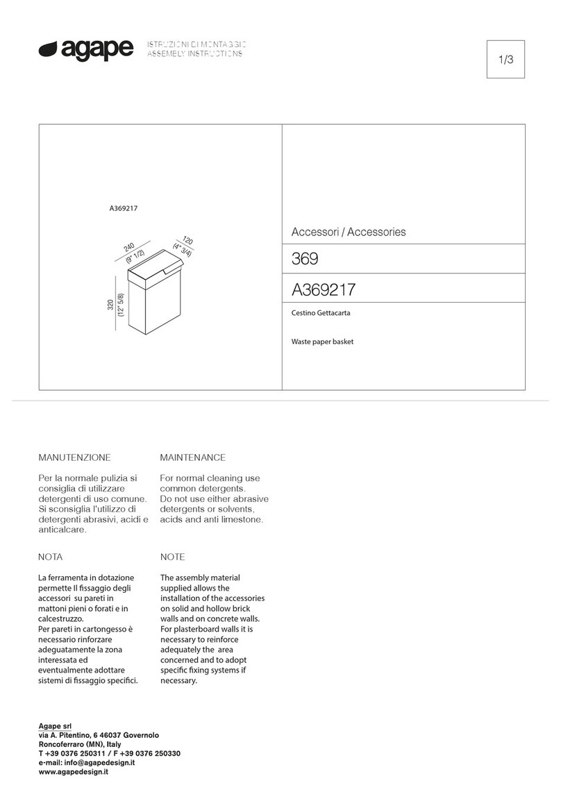 agape 369 A369217 User manual agape 369 A369217 User manual