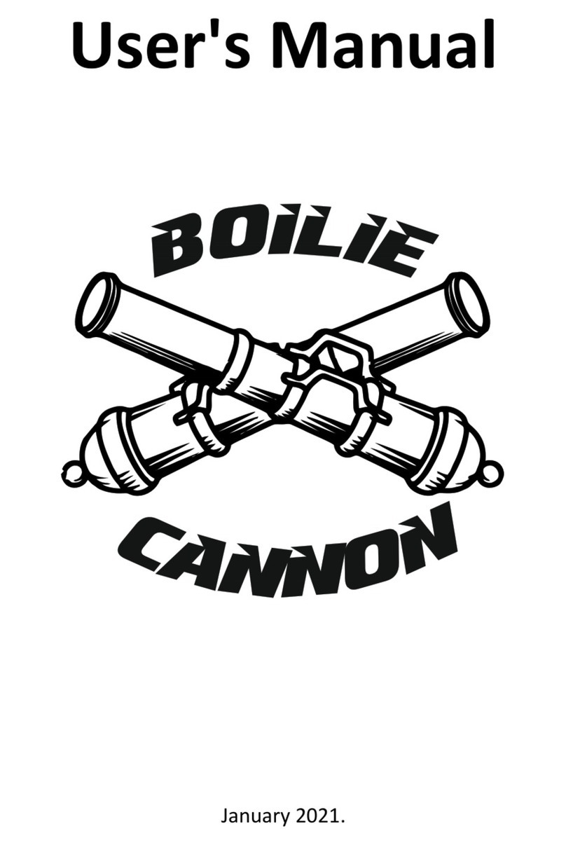Kamber Tech Boilie Cannon user manual