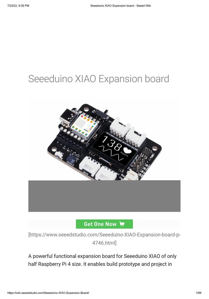 Seeeduino XIAO User manual