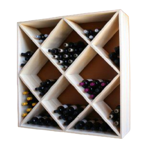 VINOGROTTO Ultimate Wine Cube Assembly guide